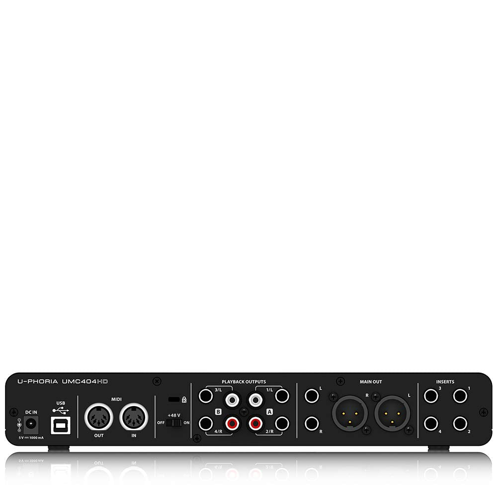 4x4 USB Audio/MIDI Interface with Mic Preamplifiers U808897