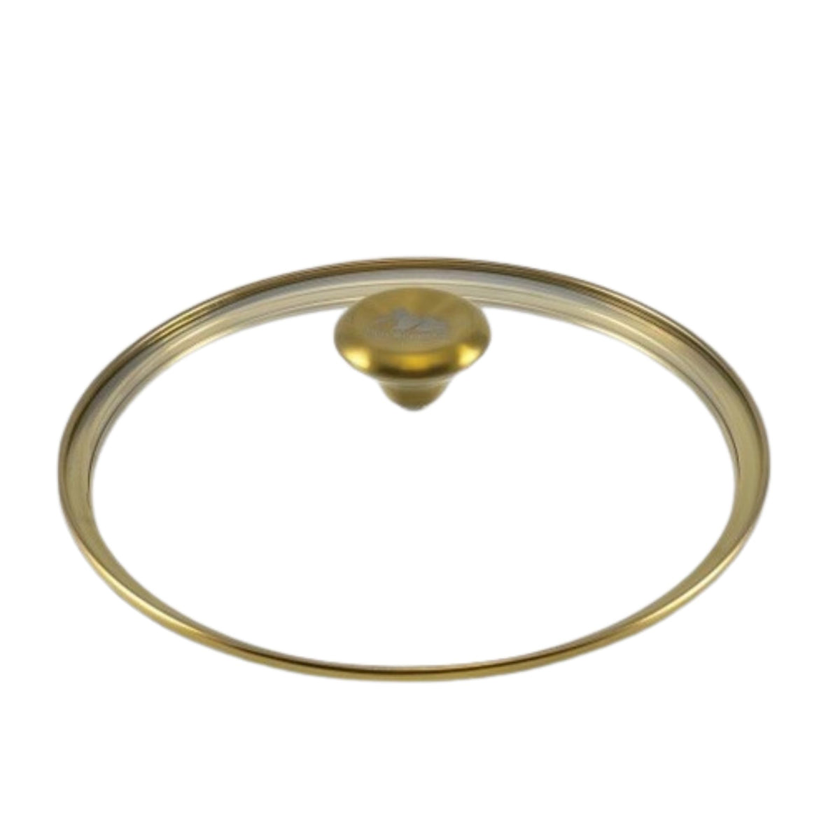 10" Tempered Glass Lid with Steam Vent & Stainless Steel Rim M490
