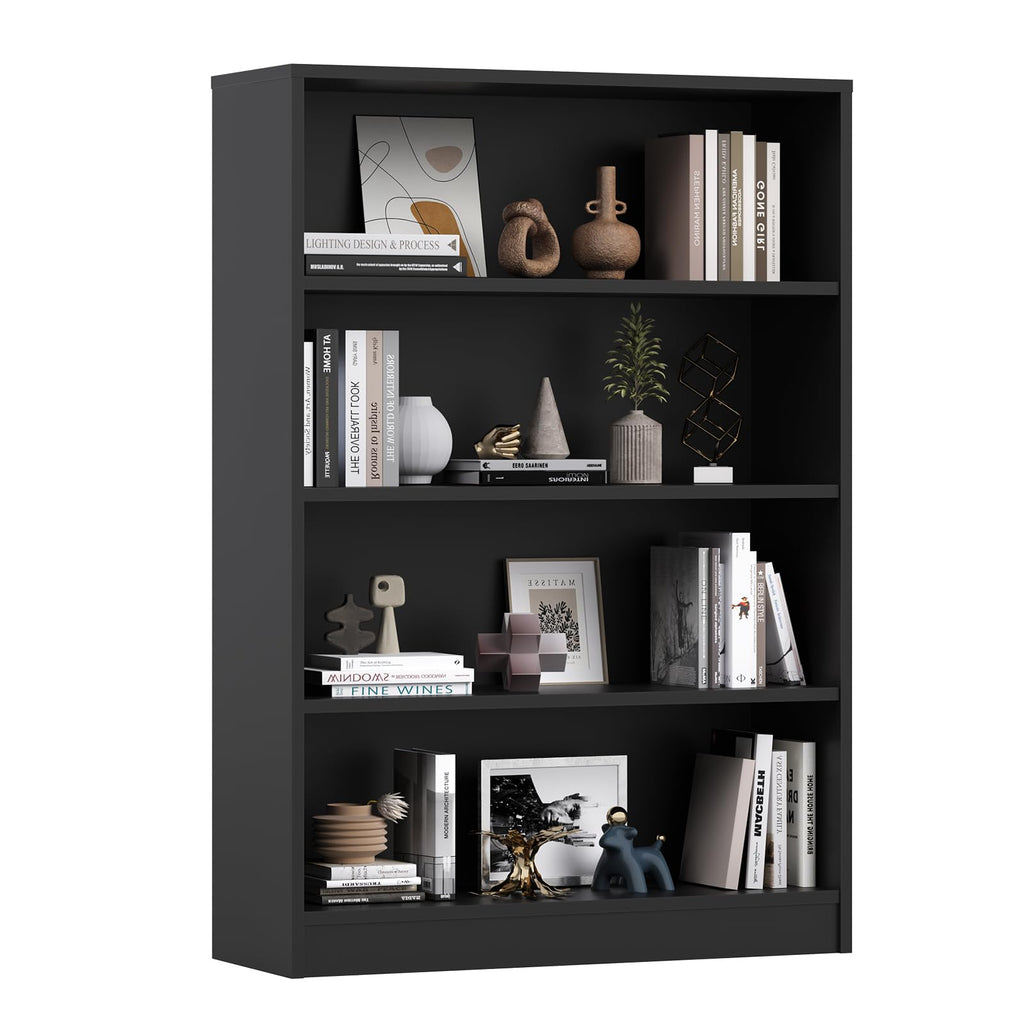 48 Inch 4-Shelf Wood Bookcase N167