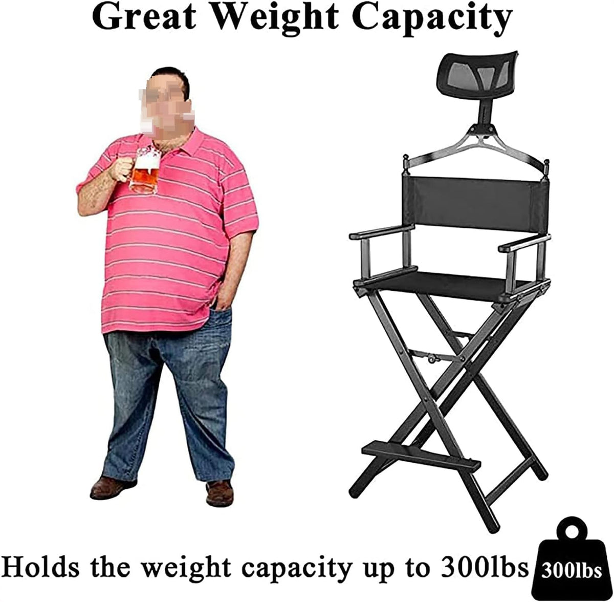 Portable Aluminum Folding Makeup Chair B106777