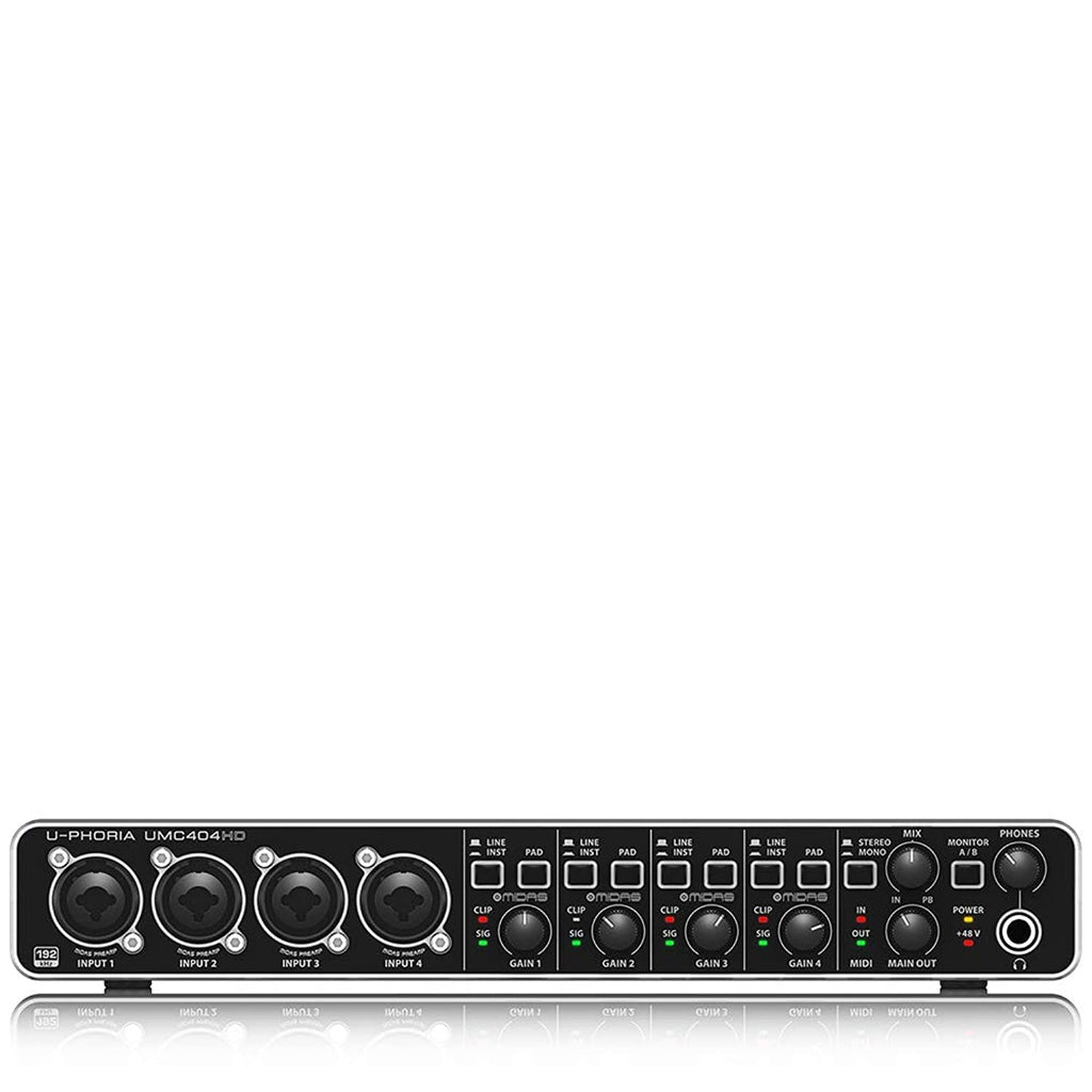 4x4 USB Audio/MIDI Interface with Mic Preamplifiers U808897