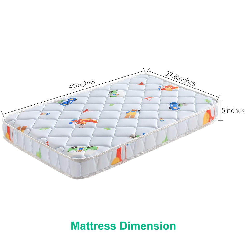 5" Thick Knitted Fabric Crib Mattress O84654