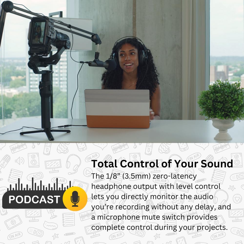 Handheld Dynamic XLR/USB Microphone A2646