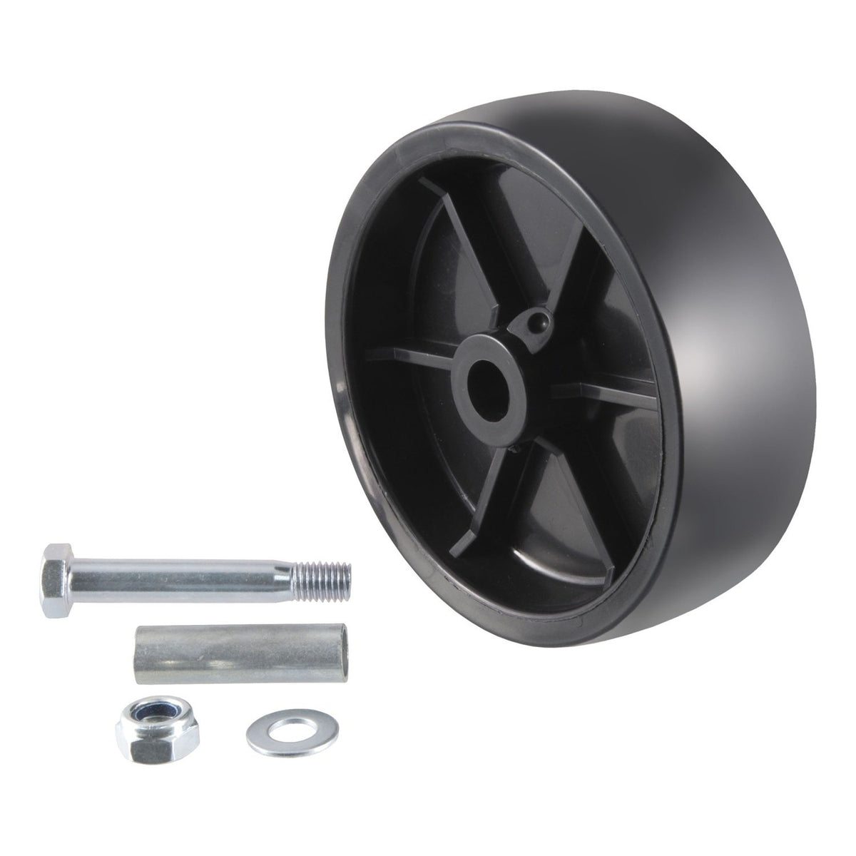 6-Inch Replacement Boat Trailer Jack Wheel I1808