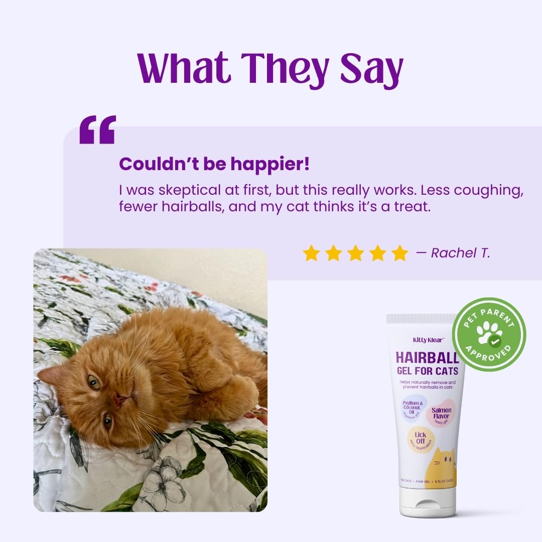 Cat Hairball Supplement Gel W16046