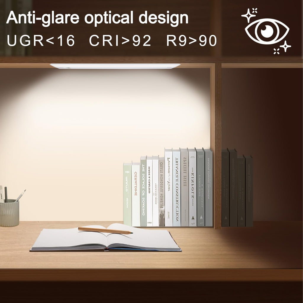 2 Packs Under Cabinet Lighting, 24in 18W Dimmable LED Light, 5 Color Temperature U625