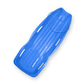 Kids Plastic Snow Sled with Pull Rope and Handles, Blue X315835