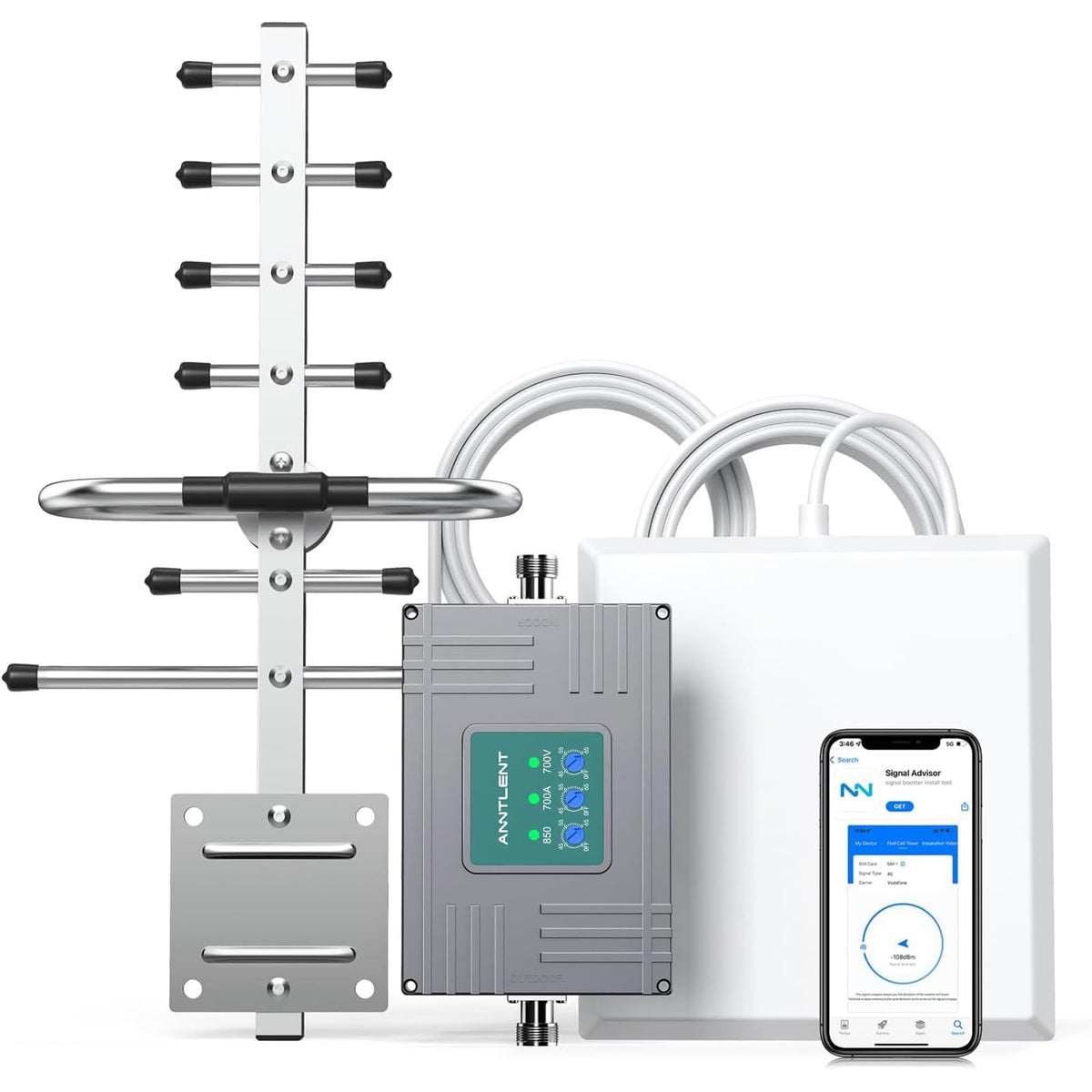 Cell Phone Signal Booster V4825