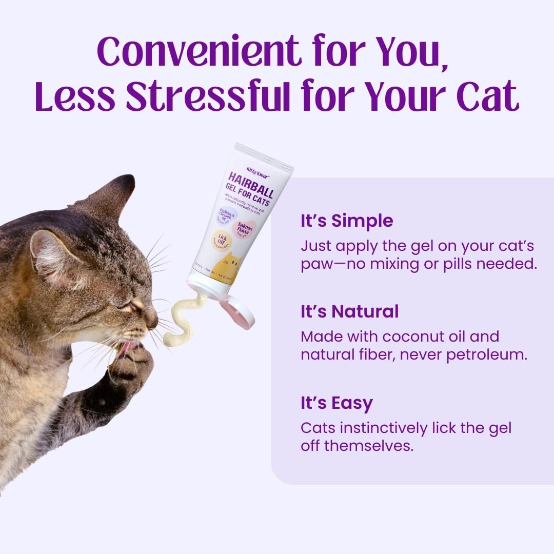 Cat Hairball Supplement Gel W16046