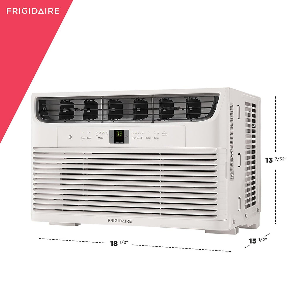 6,000 BTU White Window Air Conditioner and Dehumidifier Q575