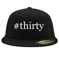 Flat Bill Fitted Hat D3041