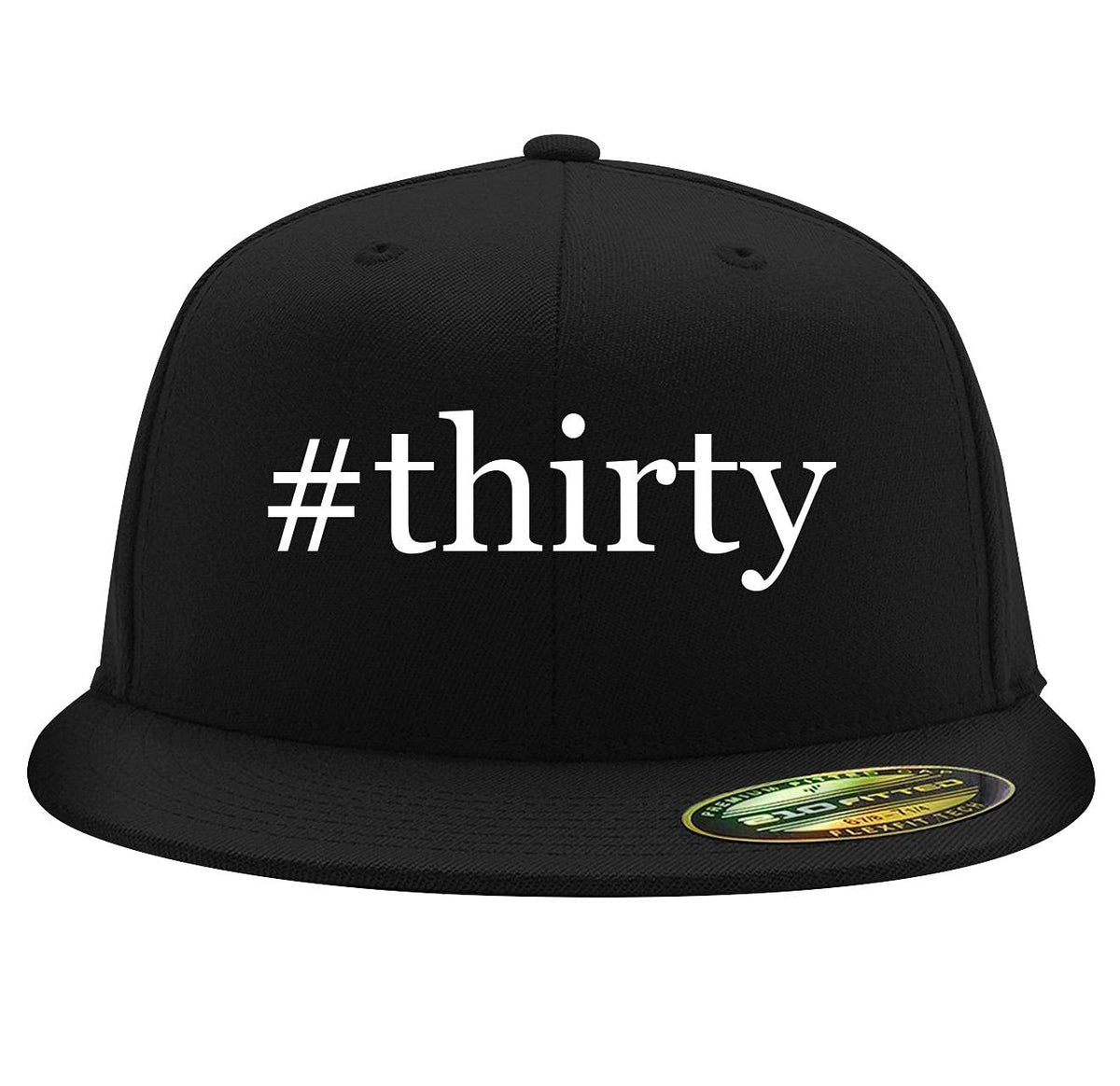 Flat Bill Fitted Hat D3041