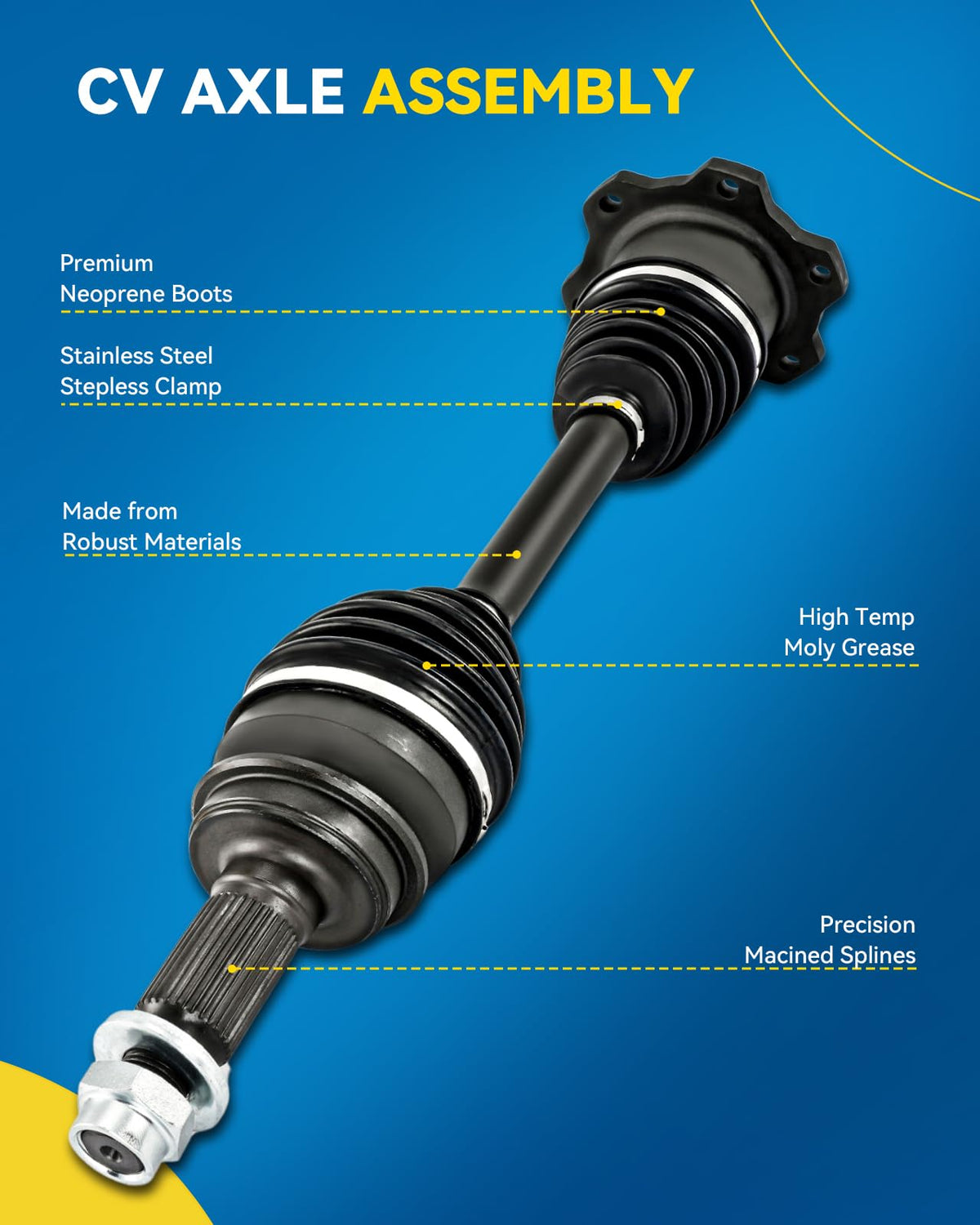 Front CV Axle Shaft K543938