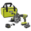 18V Drill and Circular Saw Starter Kit with Two 1.5Ah Batteries and Charger Z36483