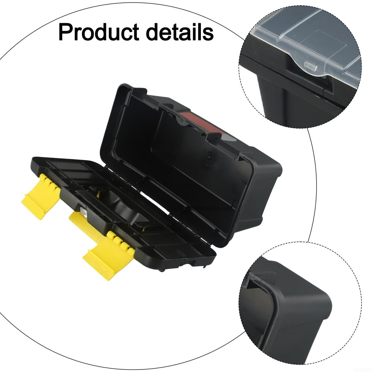 10-Inch Two-Layer Plastic Toolbox Z86421