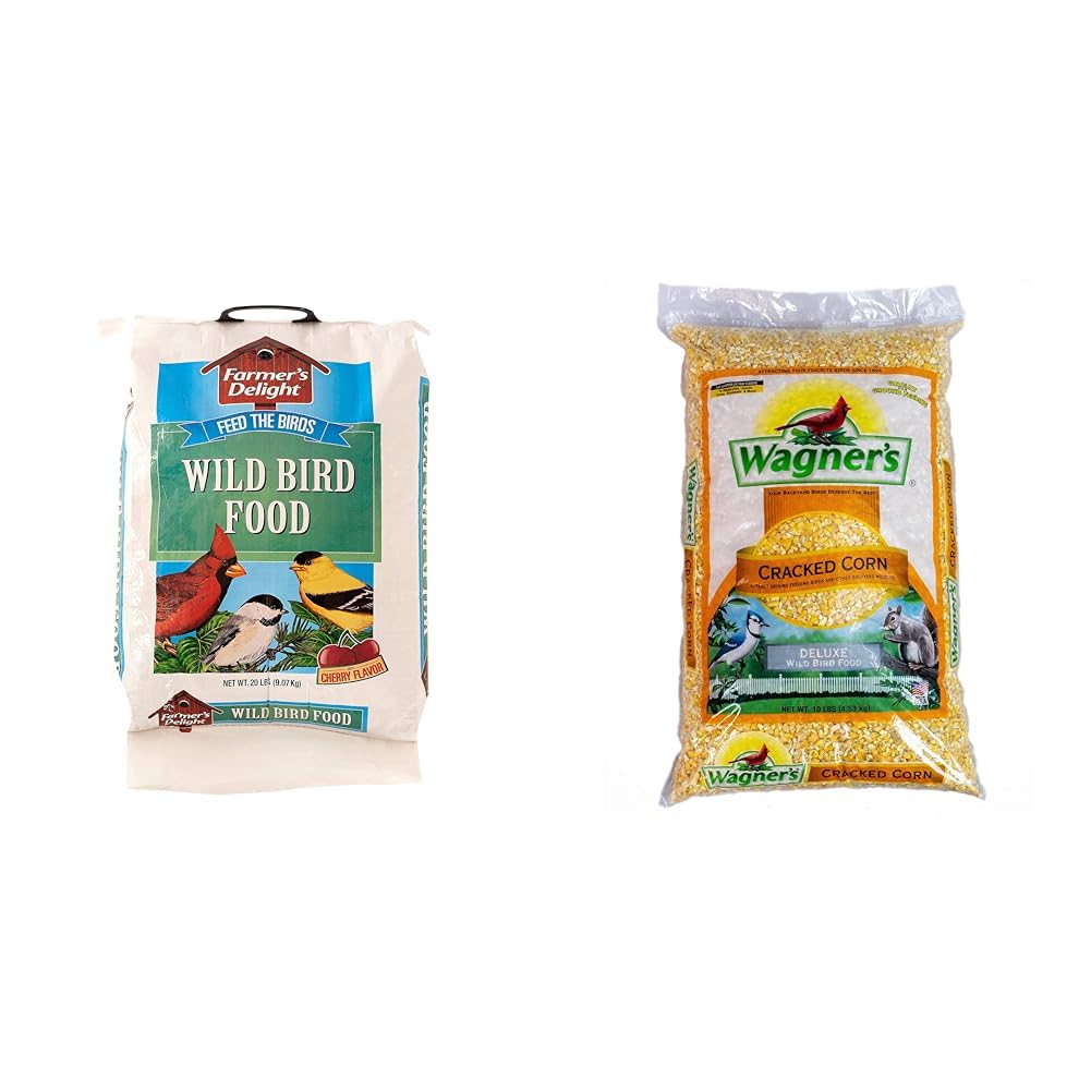 20-Pound Wild Bird Food and 10-Pound Cracked Corn L61877