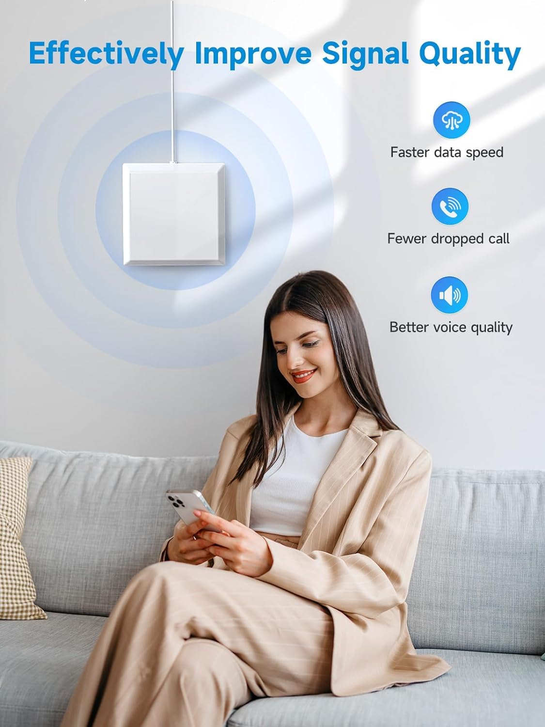 Cell Phone Signal Booster V4825