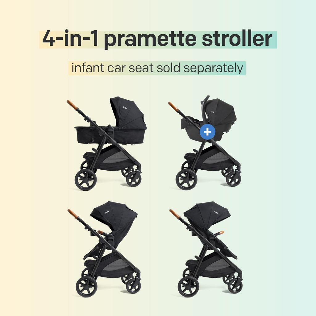 Lightweight 4-in-1 Stroller & Car Seat Travel System V577