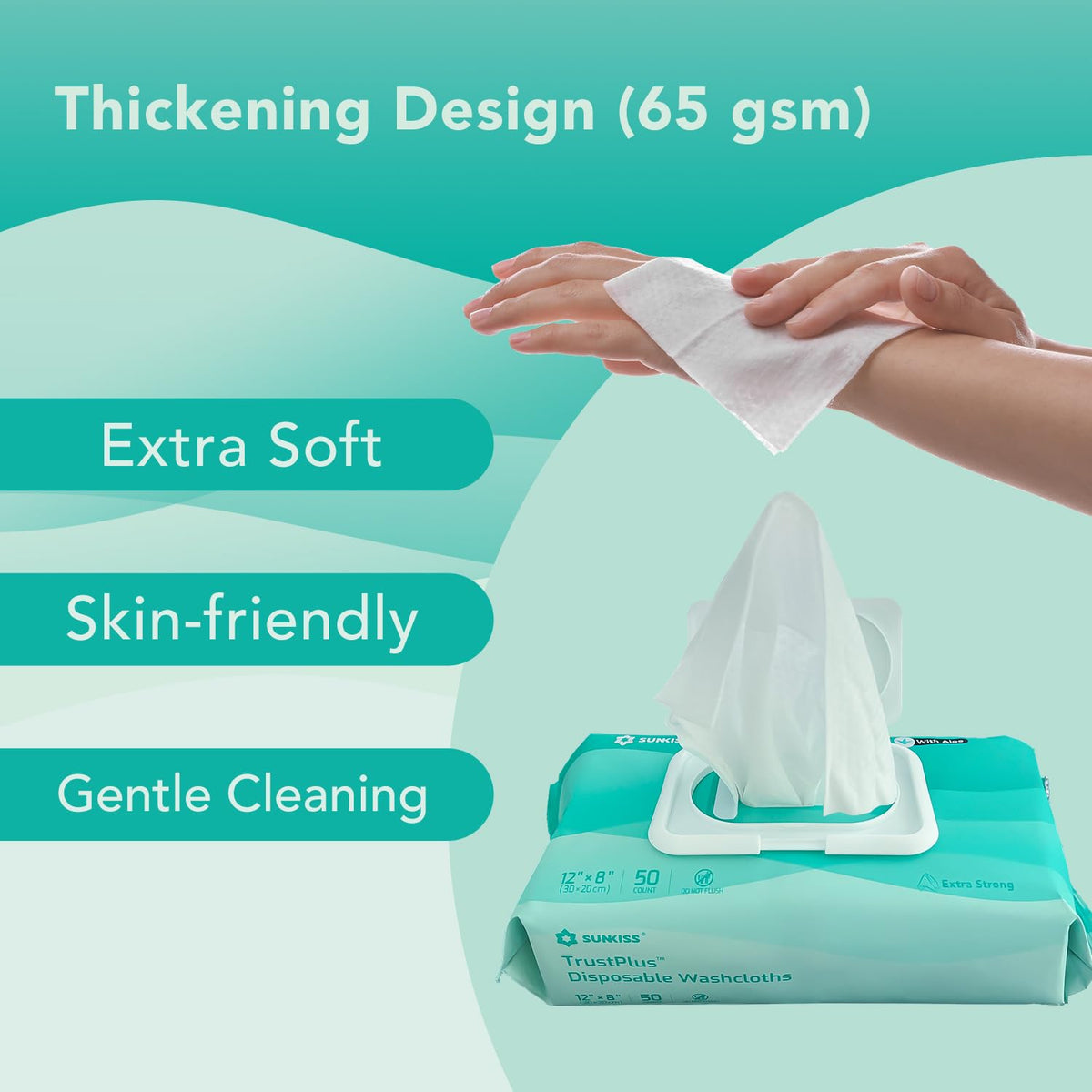 Adult Diapers XSmall 60 Count & Wet Wipes 200 Count B31907