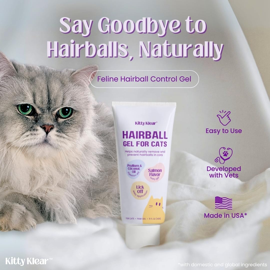 Cat Hairball Supplement Gel W16046