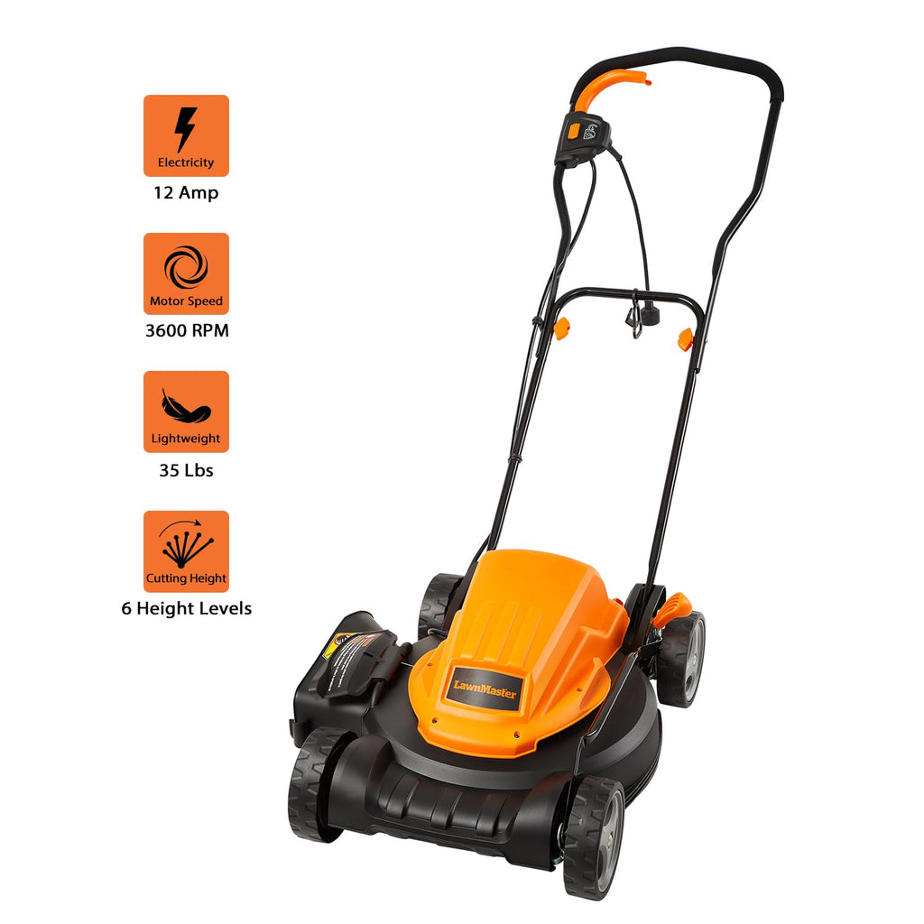 Electric Lawn Mower 12AMP 19-Inch R34589