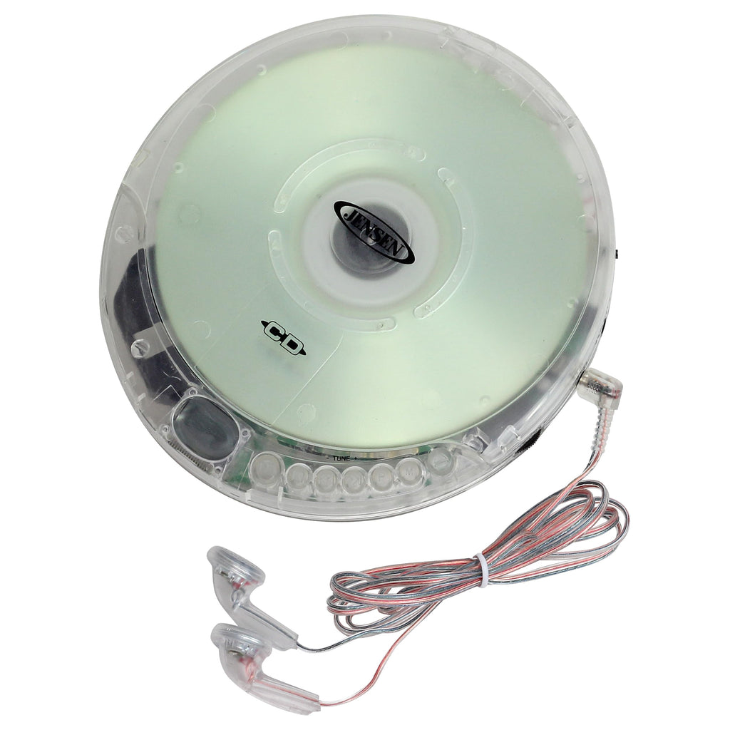 Portable CD Player Transparent Clear I1904