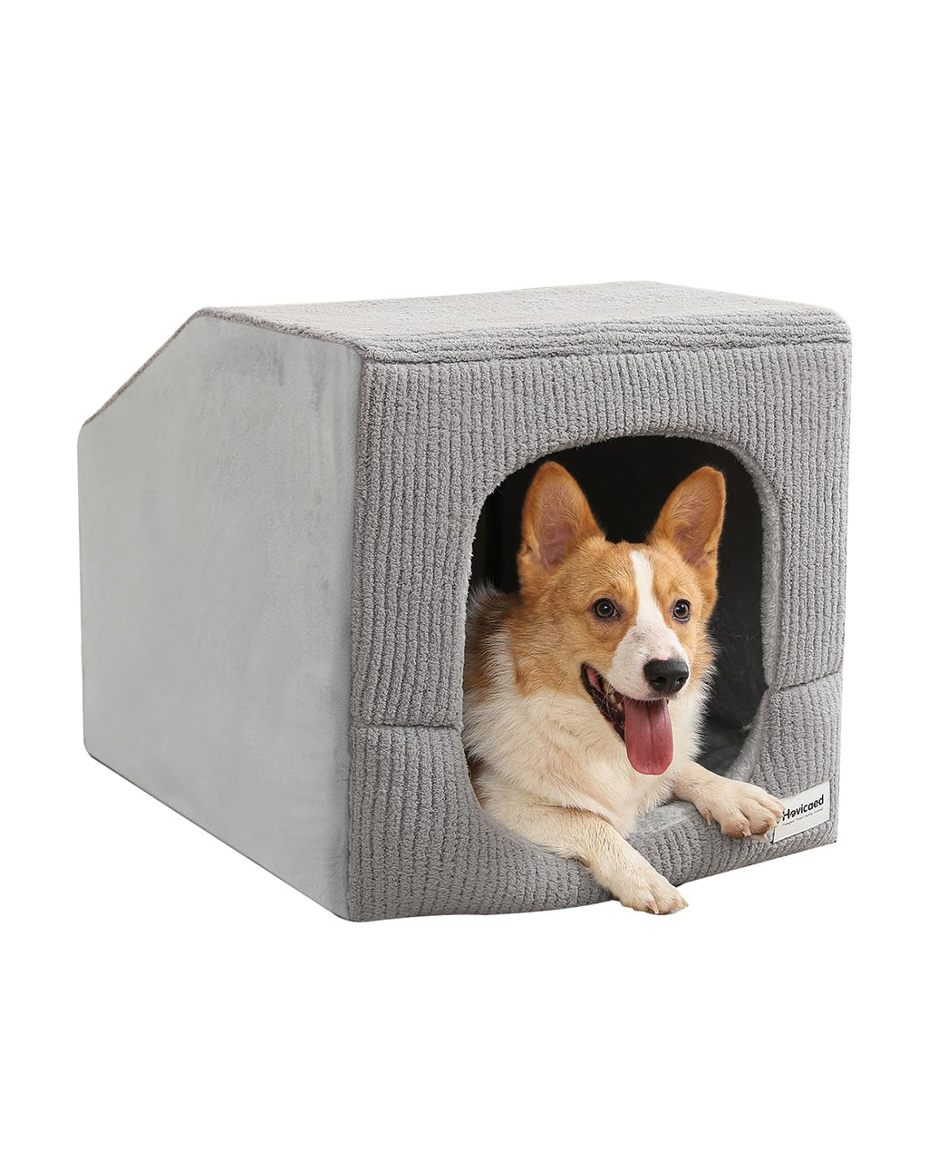 Small Dog House with Dog Cave Bed W841968