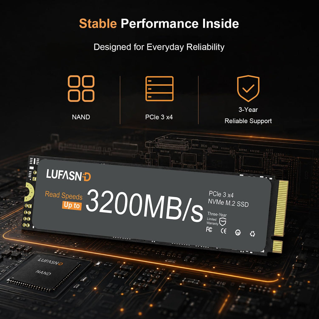 512GB M.2 NVMe Internal Solid State Drive P8265