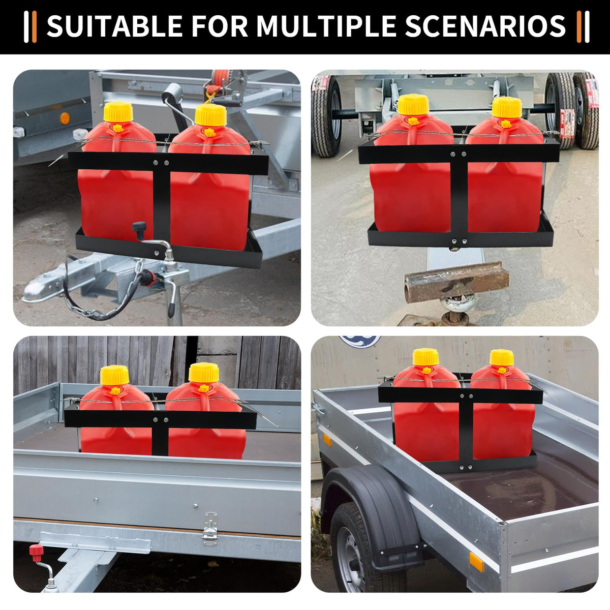 5 Gallon Fuel Jug Holder with Lock V90797