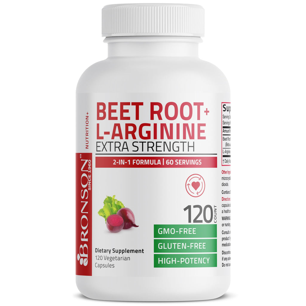 Beet Root L-Arginine 120 Capsules T4165