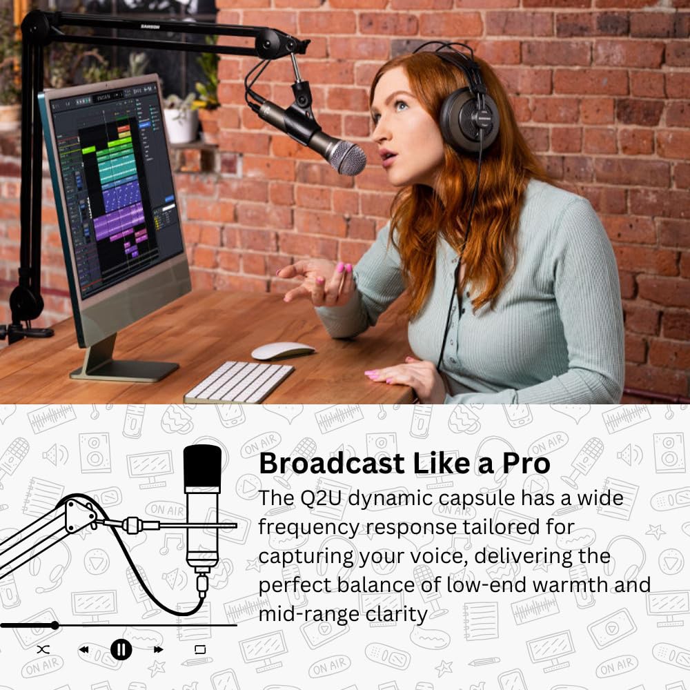 Handheld Dynamic XLR/USB Microphone A2646