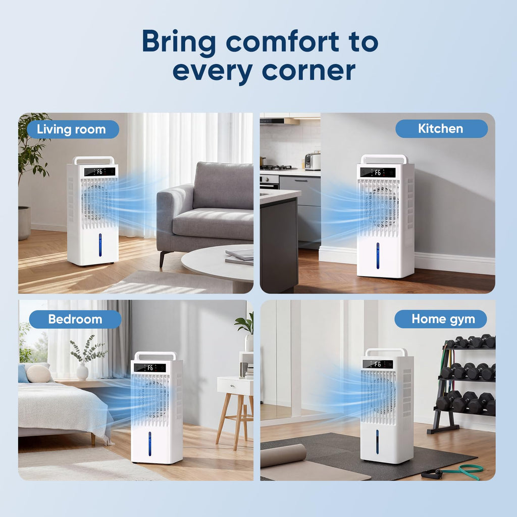 Portable 4-IN-1 Evaporative Air Cooler 3-Gal P673