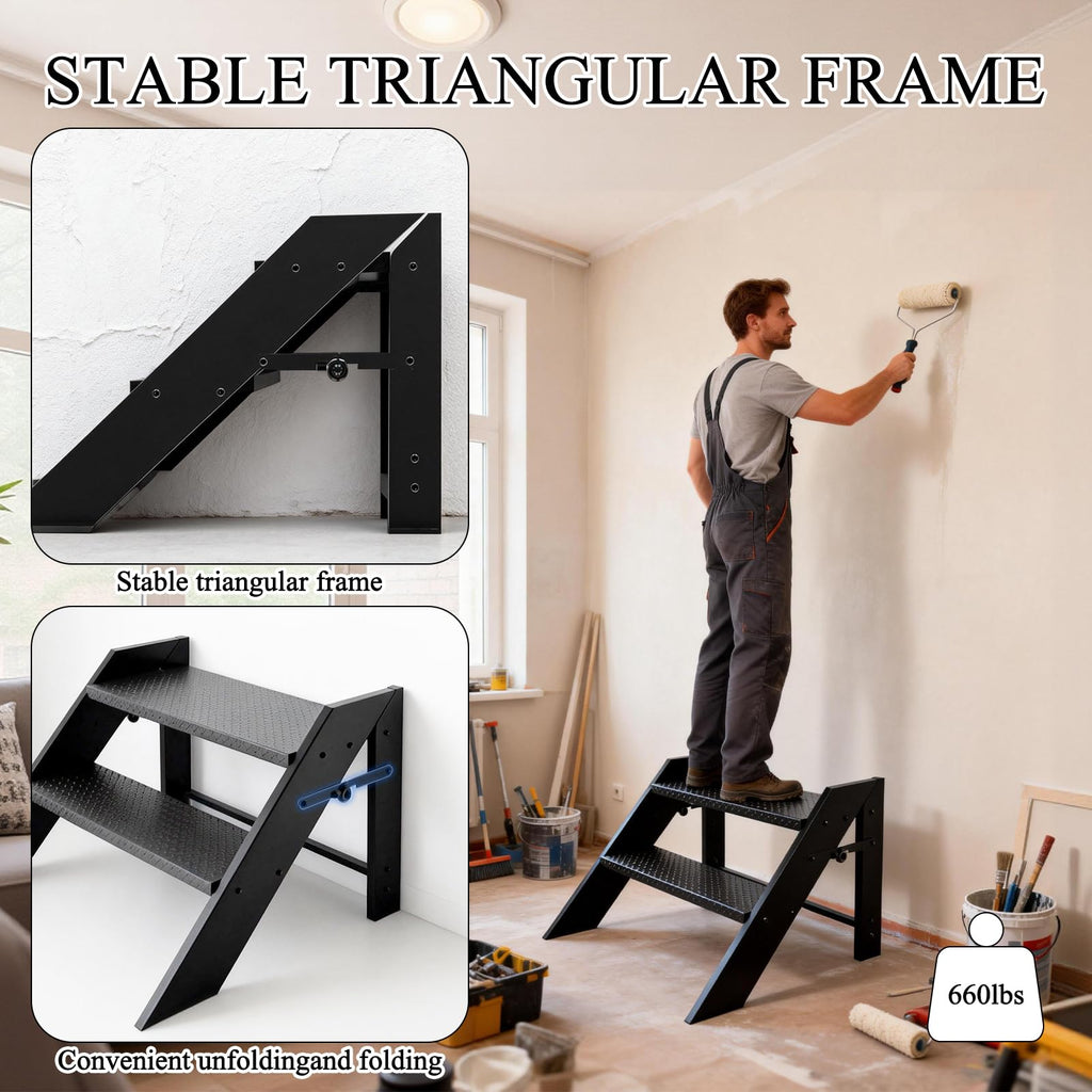 Foldable 2 Step Ladder E857893