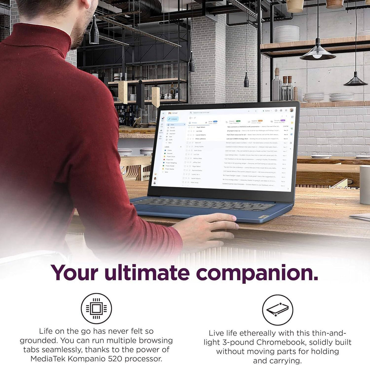 14" Touchscreen Chromebook I95665