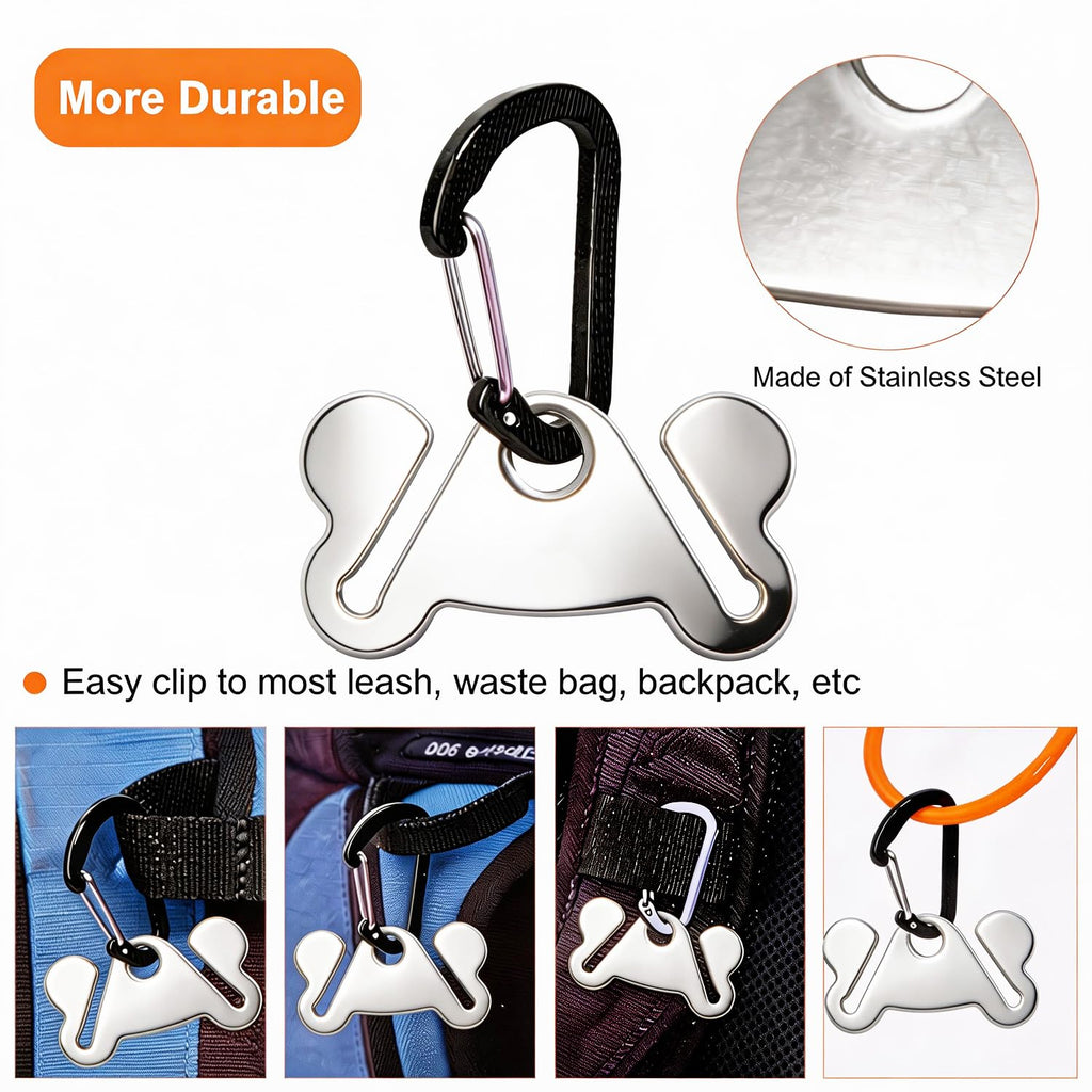 Dog Poop Bag Holder Leash Clip Dispenser S608149