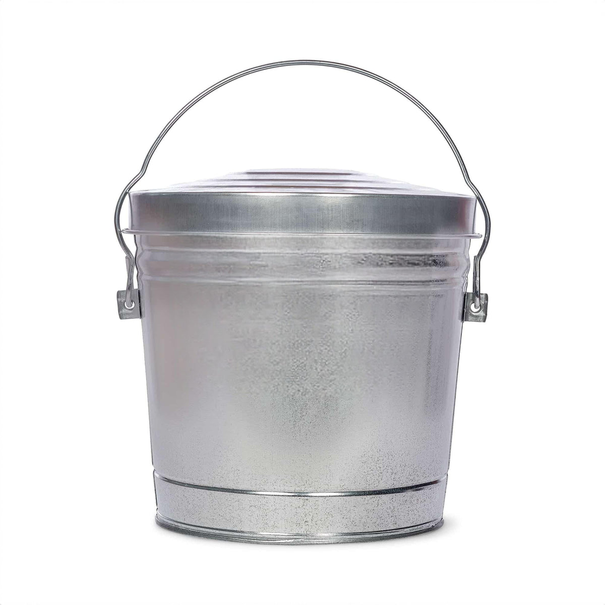 6-Gallon Galvanized Steel Storage Can with Locking Lid M935874