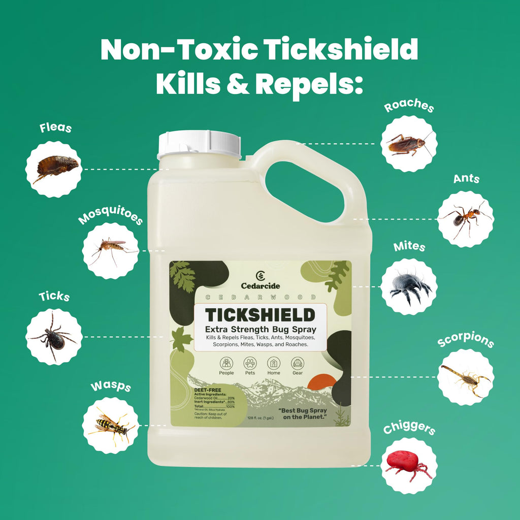 Cedar Oil Tick & Mosquito Repellent Spray N1529