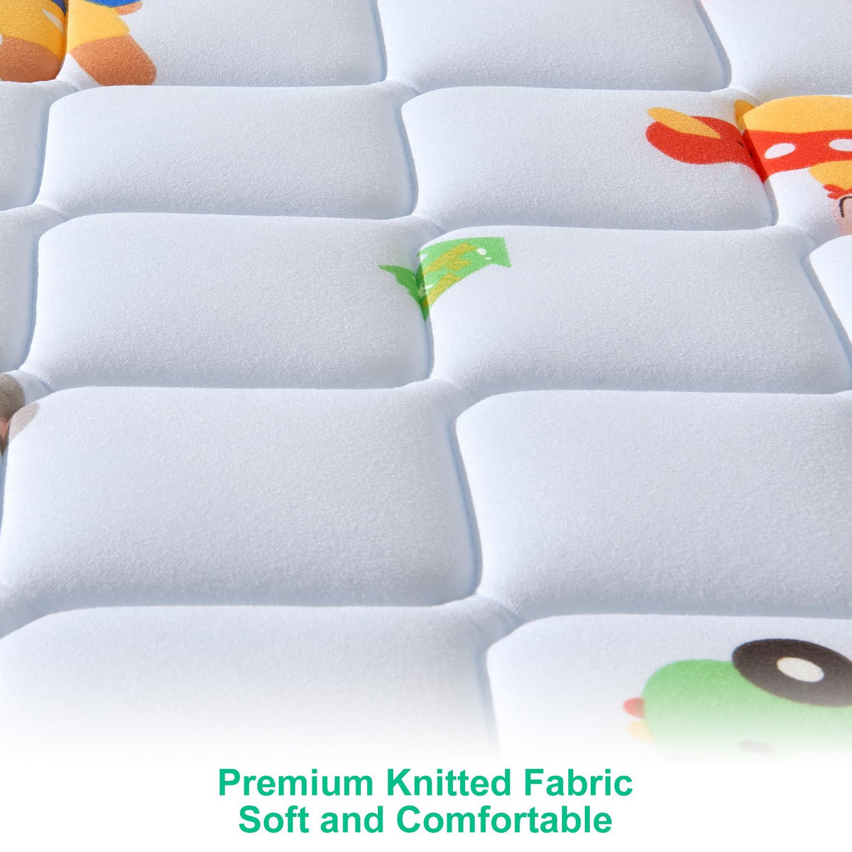 5" Thick Knitted Fabric Crib Mattress O84654