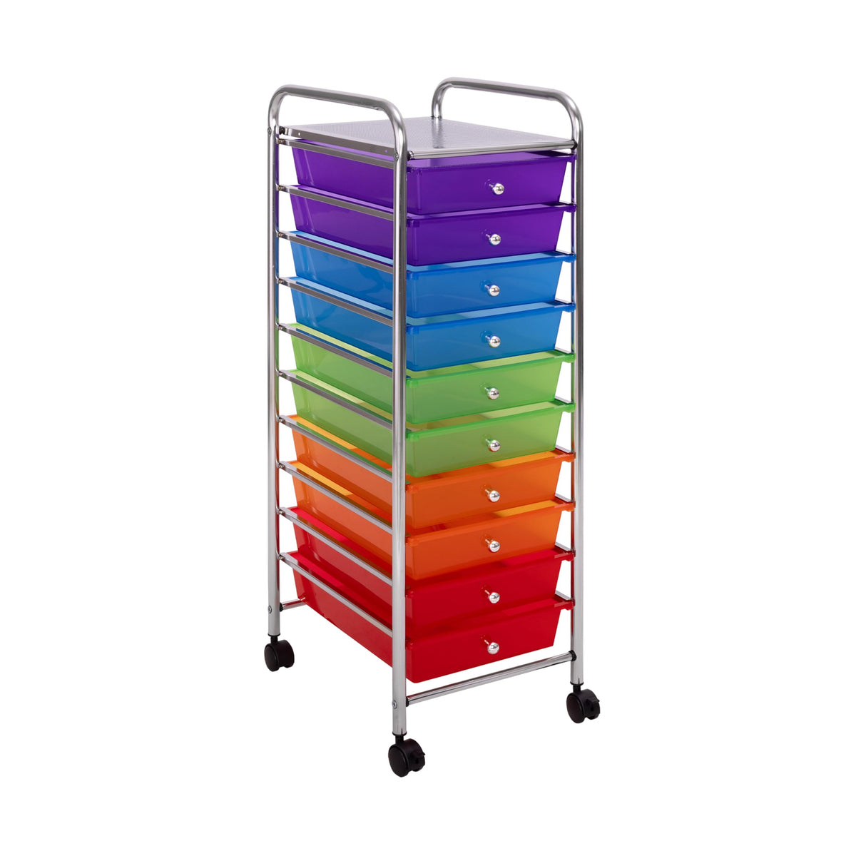 10 Drawer Rolling Storage Cart I9379