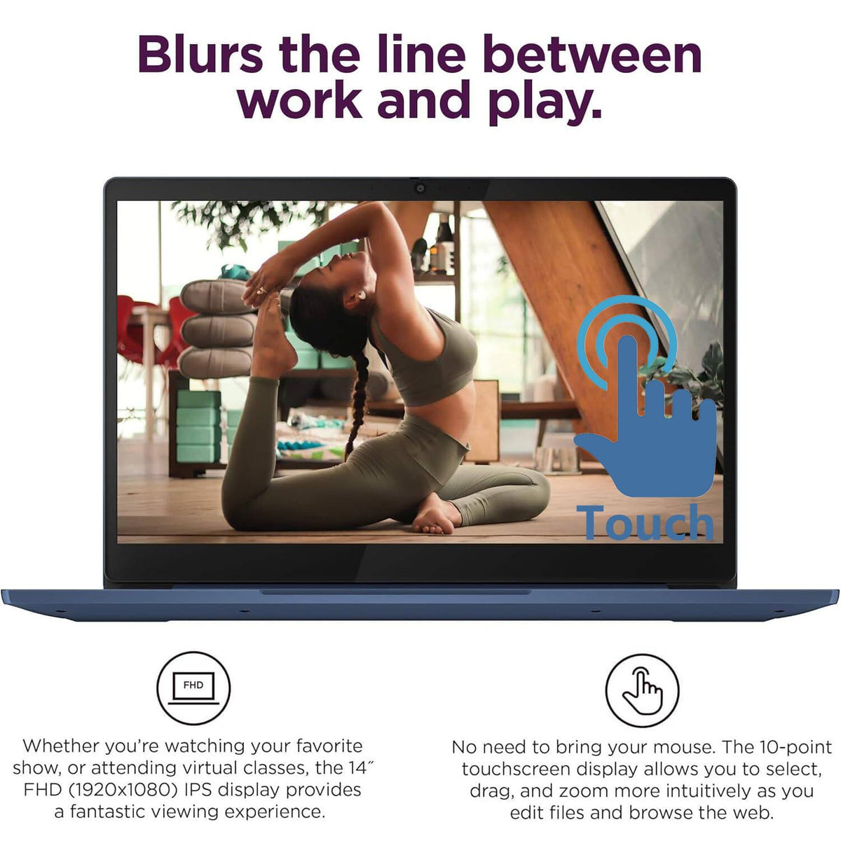 14" Touchscreen Chromebook I95665