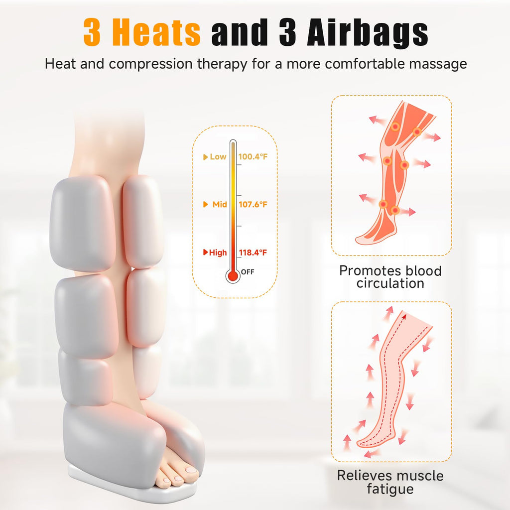 Leg Compression Massager with Heat E341094