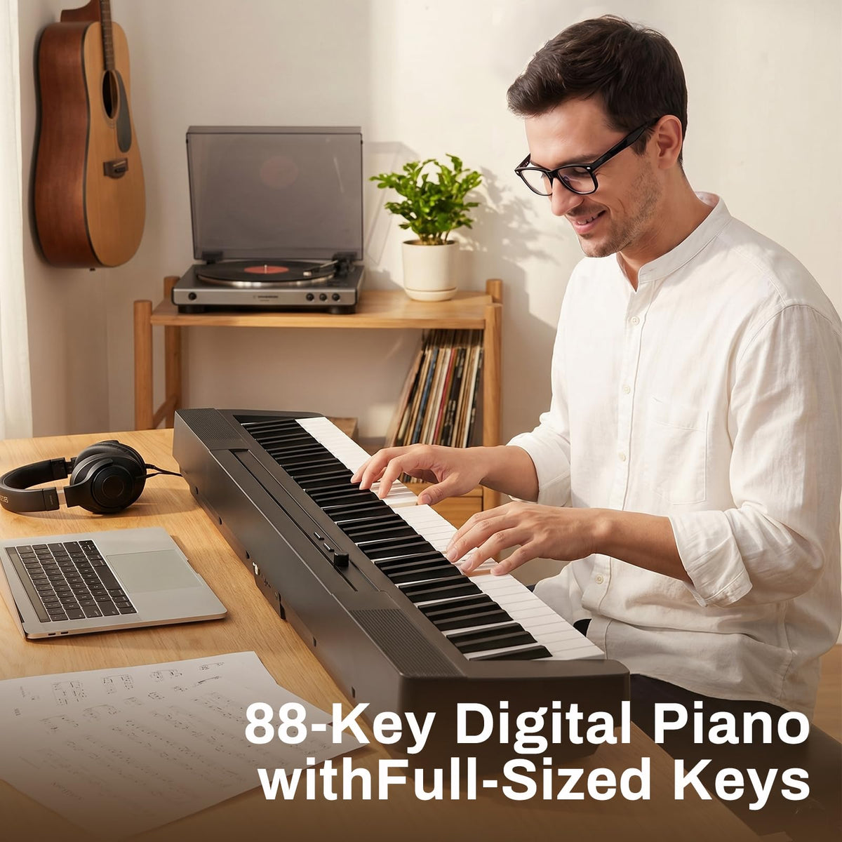 88 Keys Weighted Hammer Action Keyboard I623