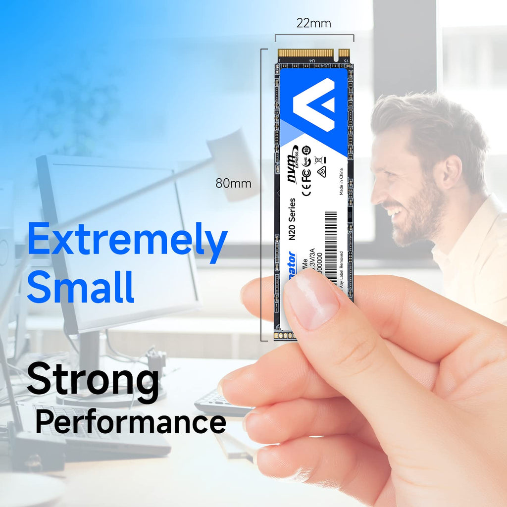 512GB NVMe M.2 2280 PCIe Gen3x4 Internal SSD B943266