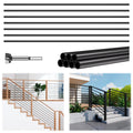 7 Pack 6 FT x 5/8 inch Aluminum Horizontal Baluster with Drill Bit U329