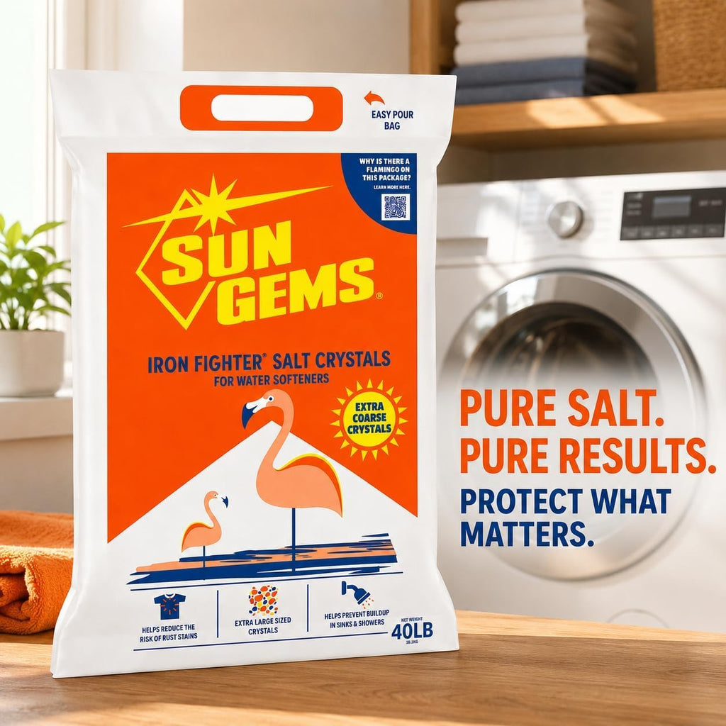 Water Softener Salt Crystals 40 lb Extra Coarse H7830