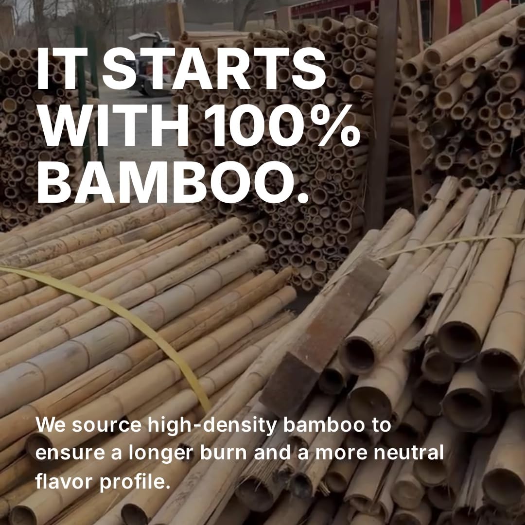 5 lb Natural Bamboo Lump Charcoal R17942