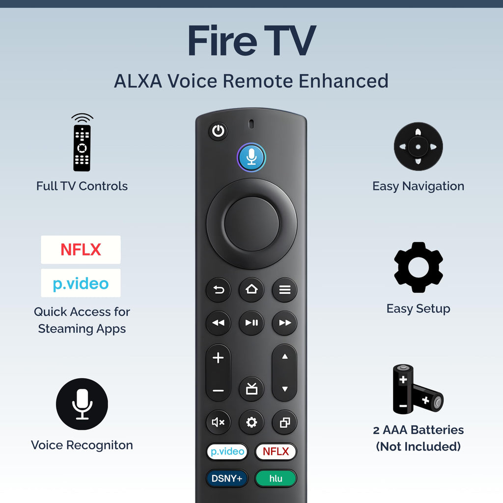 Replacement Voice Remote for Smart TVs, 1 Pack P22466