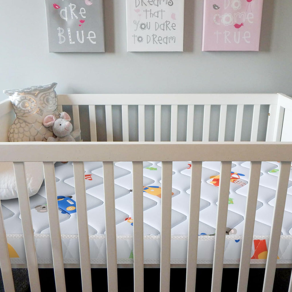 5" Thick Knitted Fabric Crib Mattress O84654