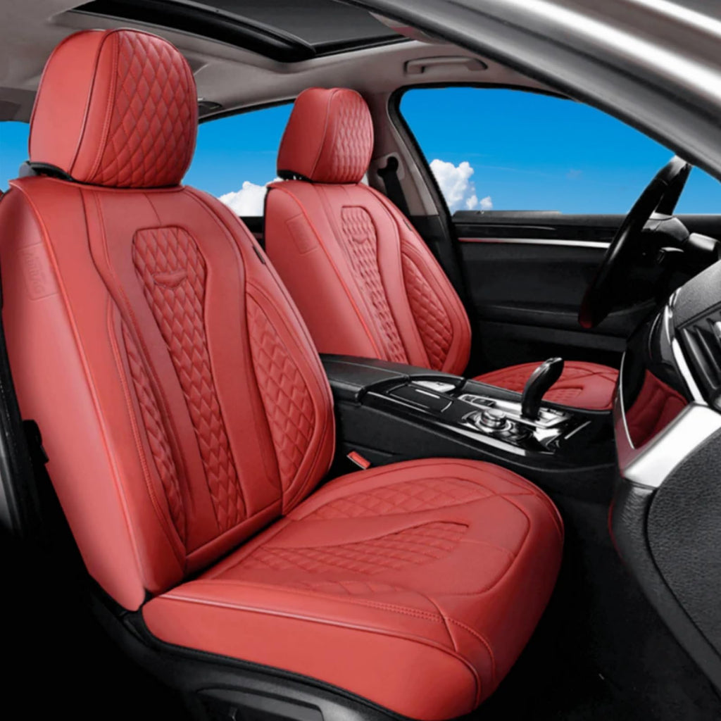 Waterproof Leather Car Seat Covers Full Set V748