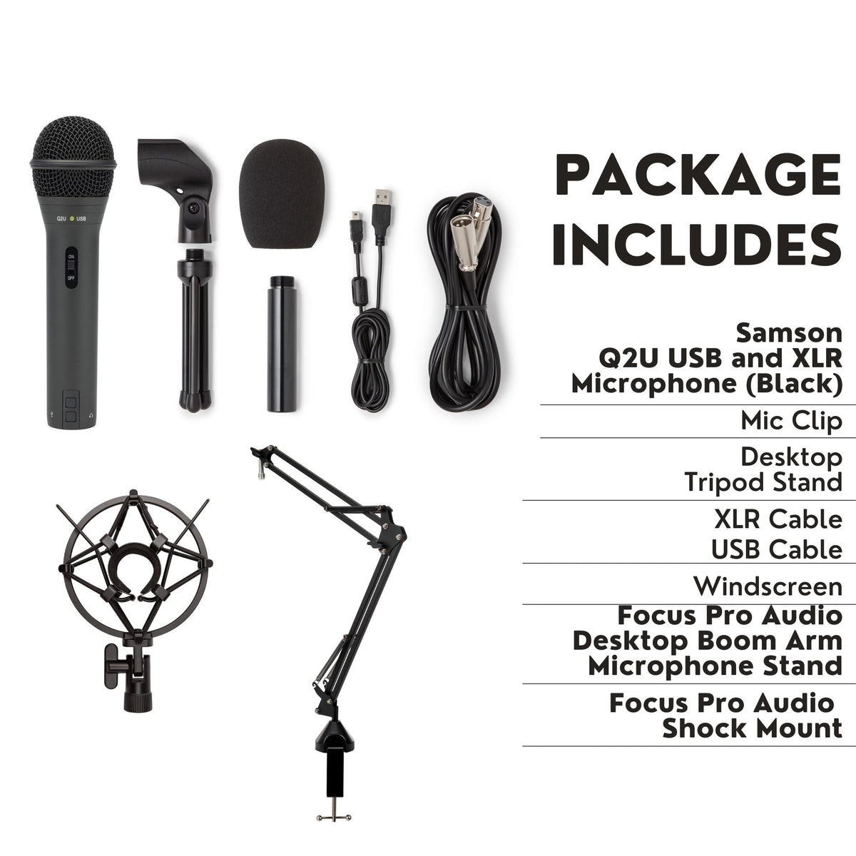 Handheld Dynamic XLR/USB Microphone A2646